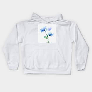 Watercolor Flowers - The Stream Kids Hoodie